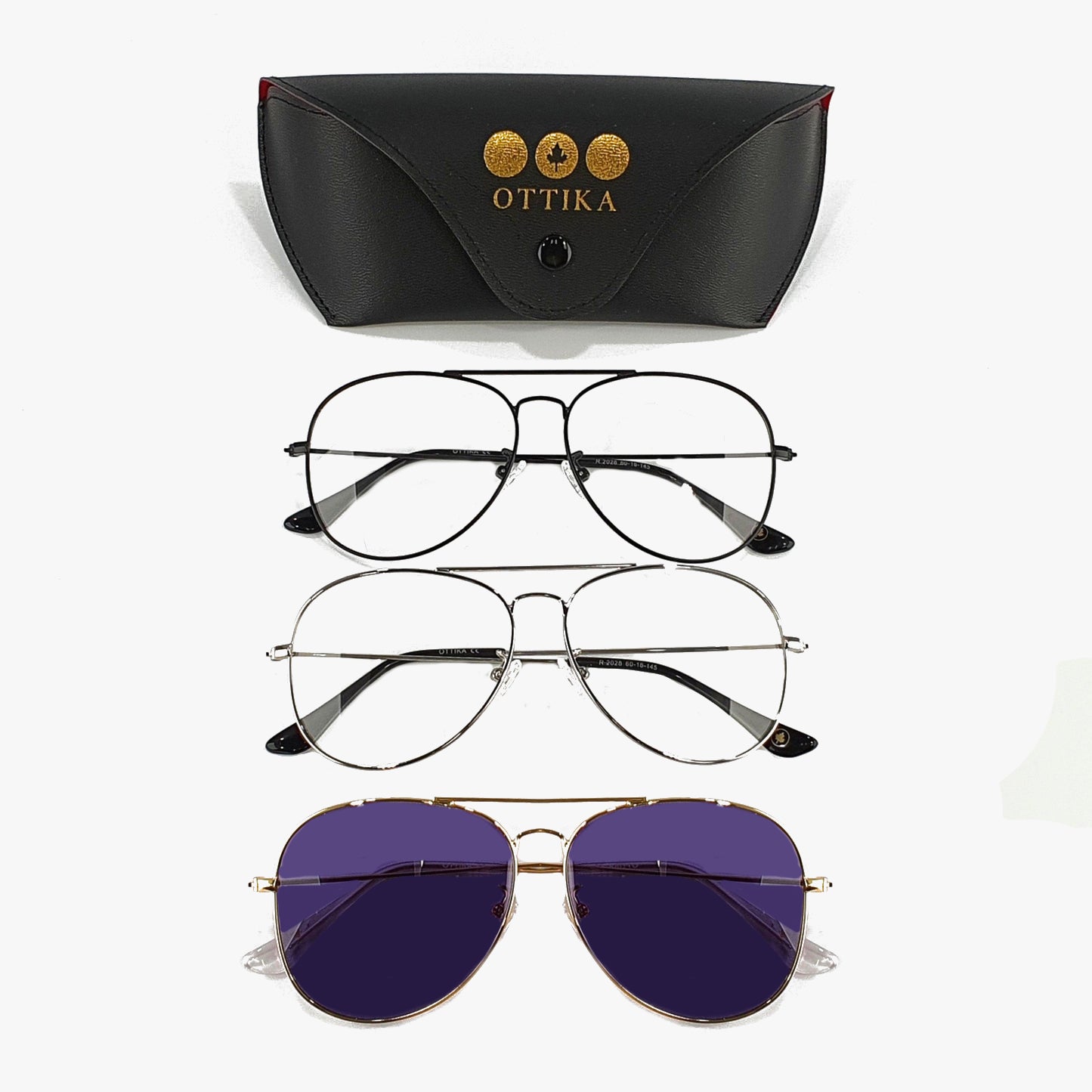Ottika Care - Classic Style | Blue Light Blocking & Photochromatic Blue Changeable
