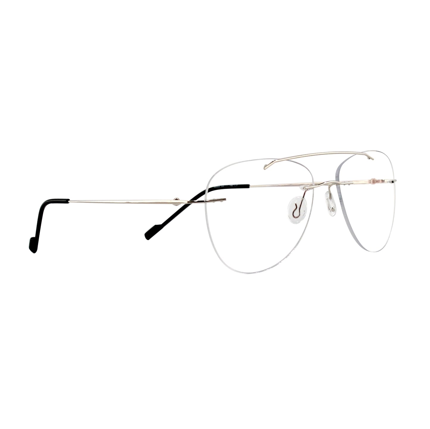 Ottika Care - Blue Light Blocking Glasses | Rimless R 002 | Coating Green & Blue