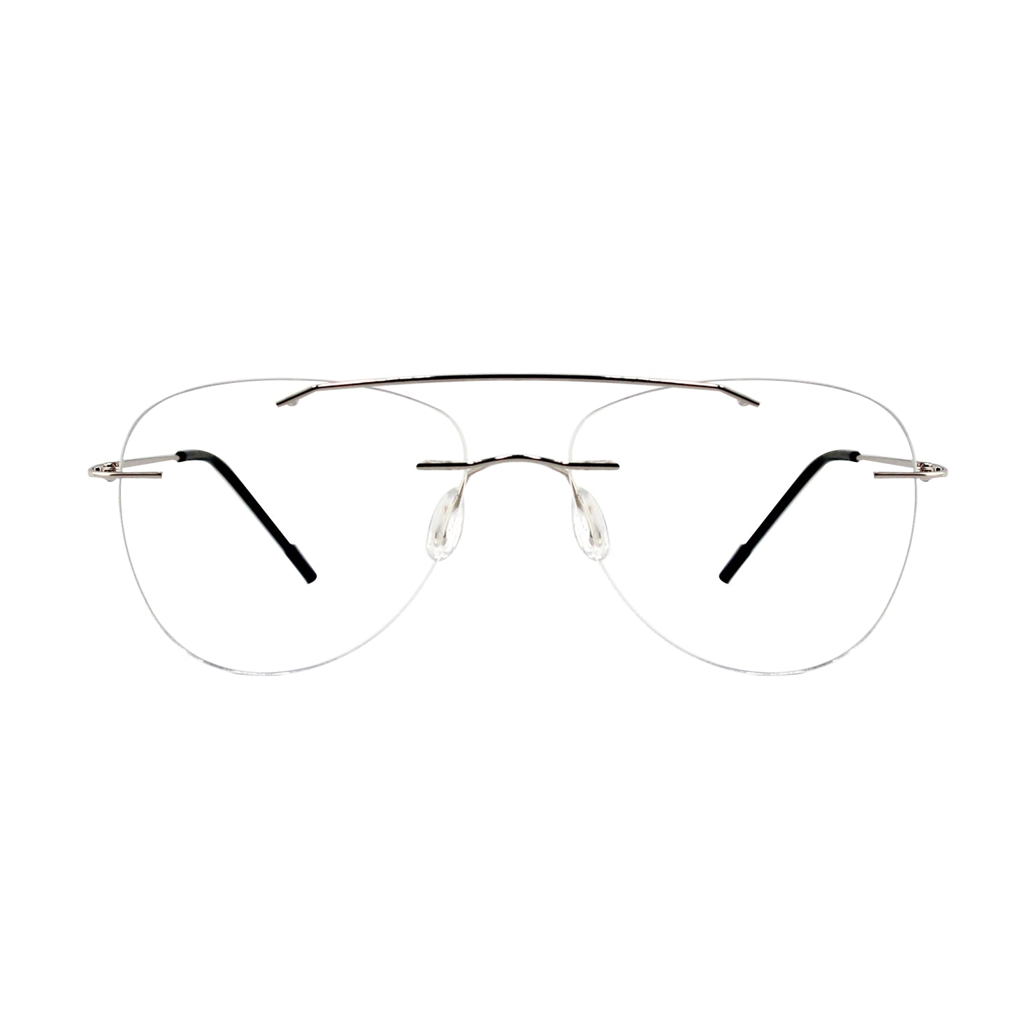 Ottika Care - Blue Light Blocking Glasses | Rimless R 002 | Coating Green & Blue