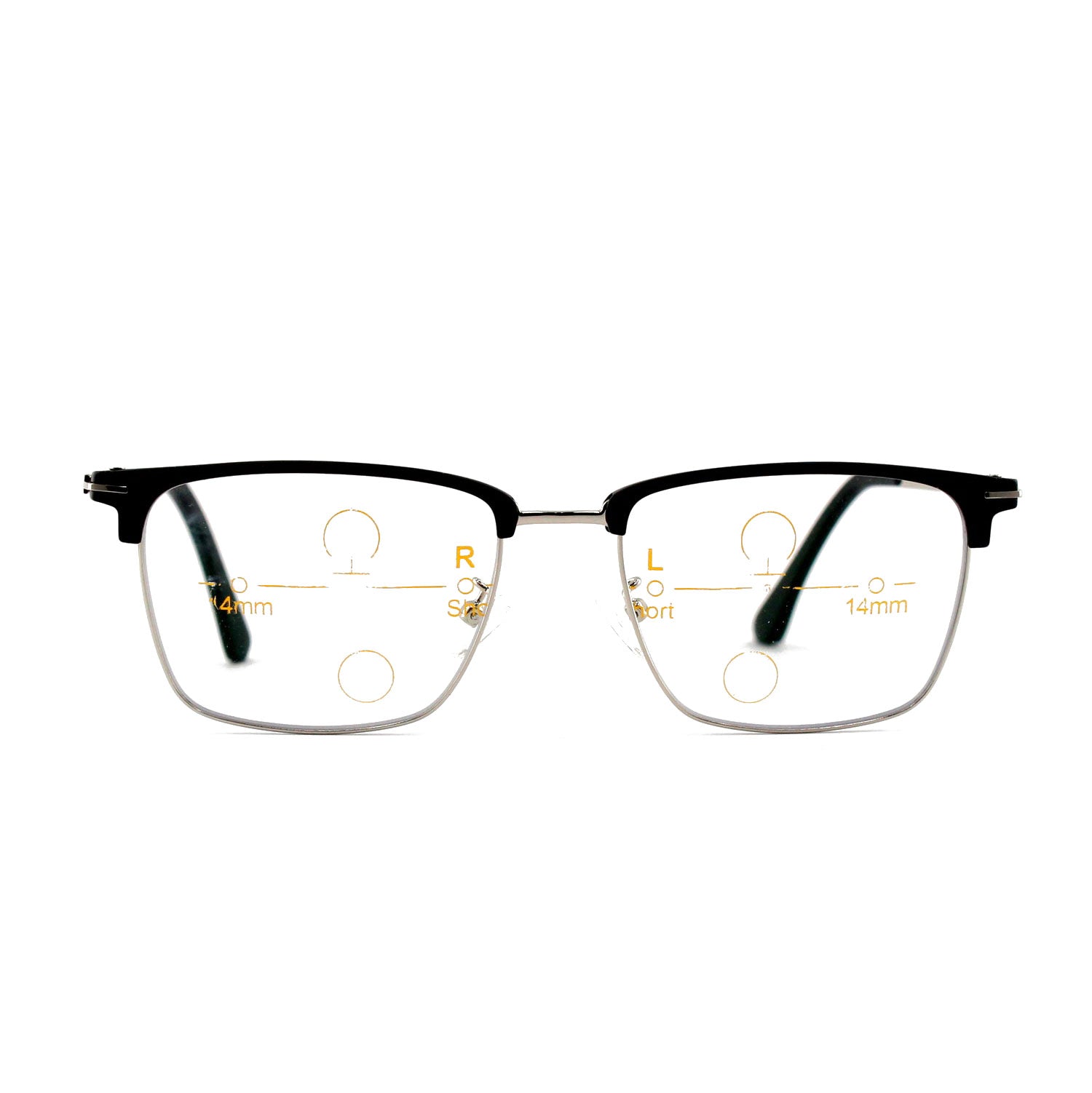 Ottika Care - Blue Light Blocking Glasses - Adult Progressive Reading | TR1868 - Green Coating