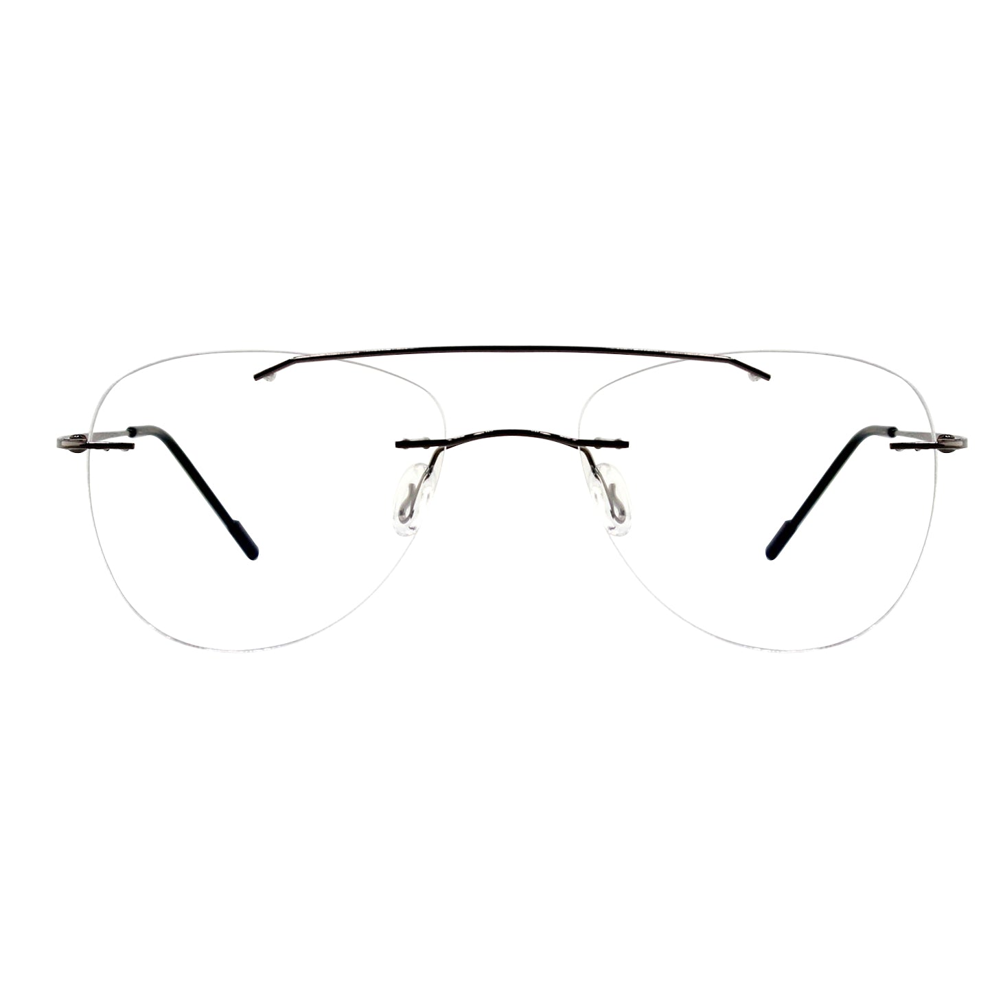 Ottika Care - Blue Light Blocking Glasses | Rimless R 002 | Coating Green & Blue