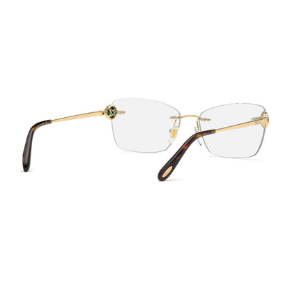 Chopard Spectacle Frame - 23 K Gold Plated Rimless | Model VCHF86S