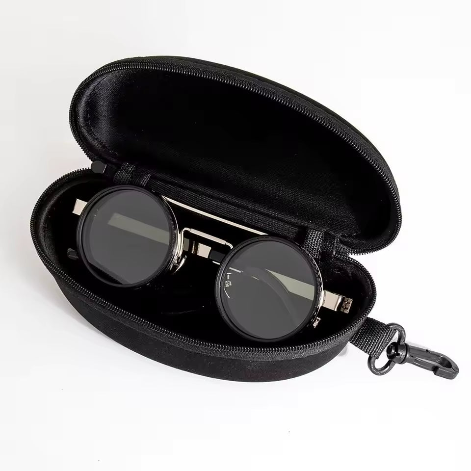 Optek X Round Polarized Sunglasses | Adjustable Dimming