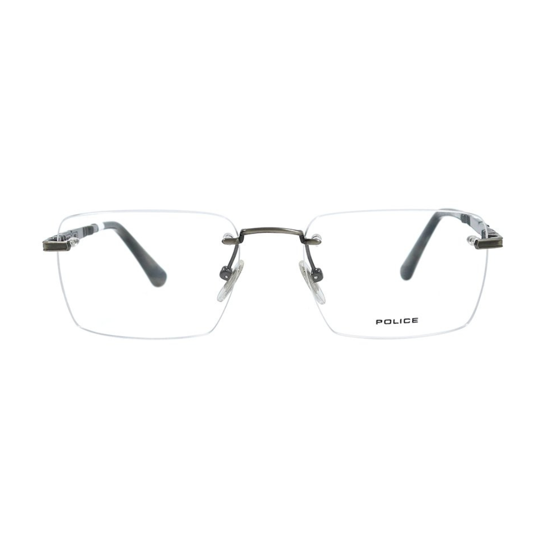 Police Spectacle Frame - Rimless | Model VPLF84