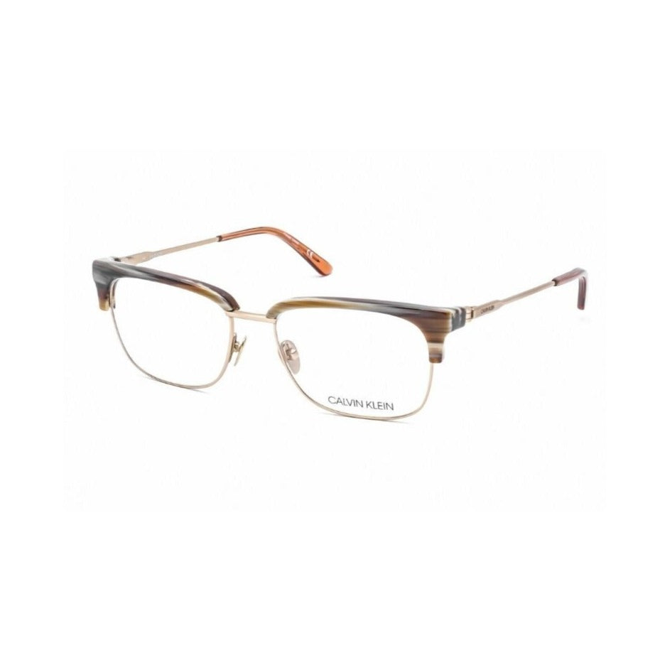 Calvin Klein Spectacle Frame | Model CK18124 - Amber Horn