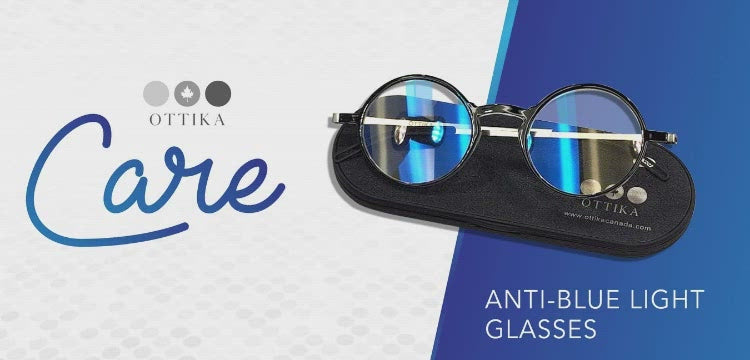 Care by Ottika - Blue Light Blocking Glasses | Rimless R 001