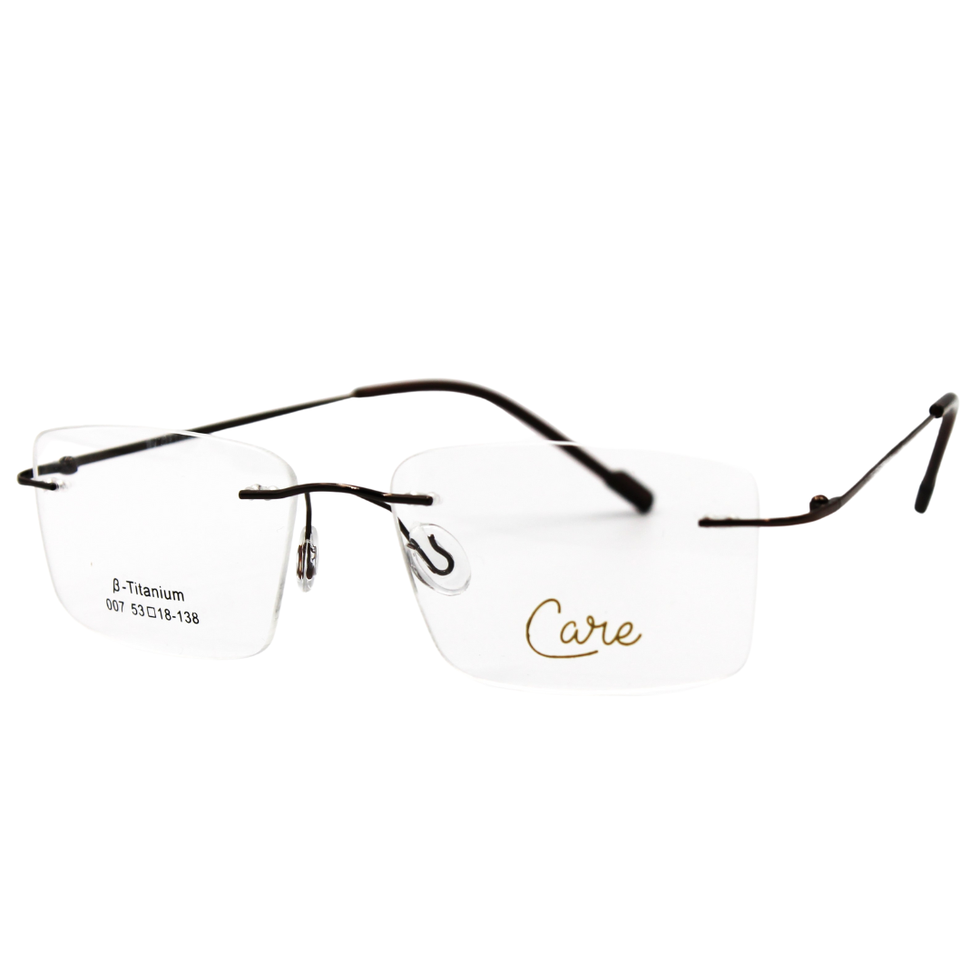 Care by Ottika - B. Titanium | Rimless | Model 007